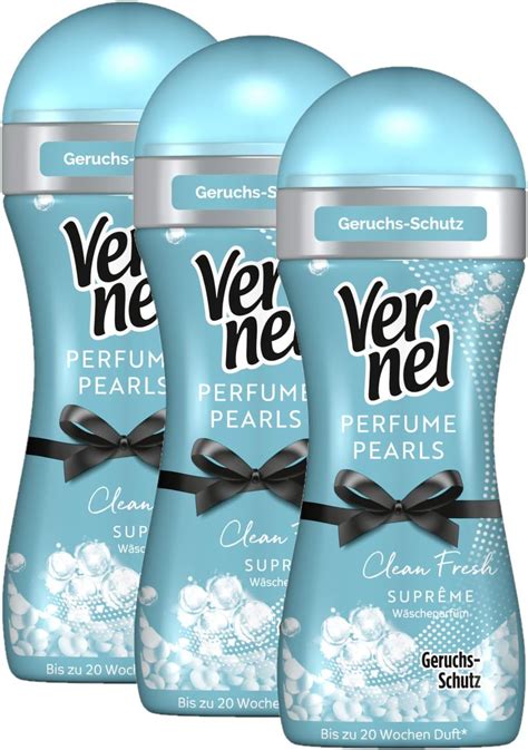 Vernel Perfume Suprême Pearls Clean Fresh 230 g Laundry .